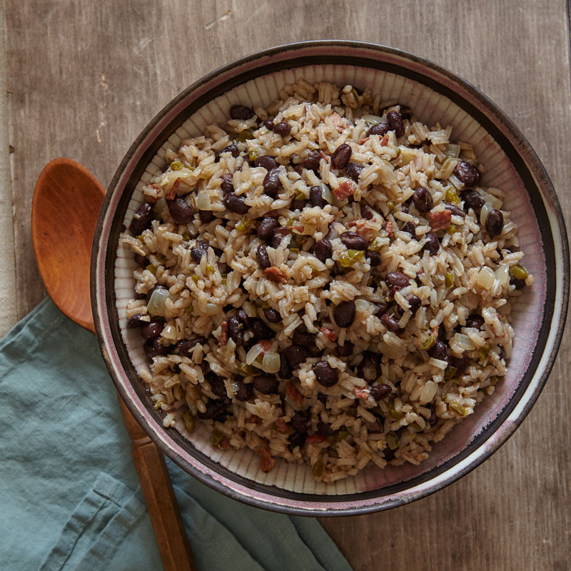 Cuban Rice And Beans
 Cuban Rice and Black Beans