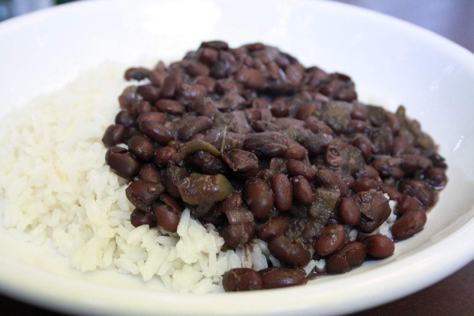 Cuban Rice And Beans
 The Learning Curve Cuban Black Beans & Rice