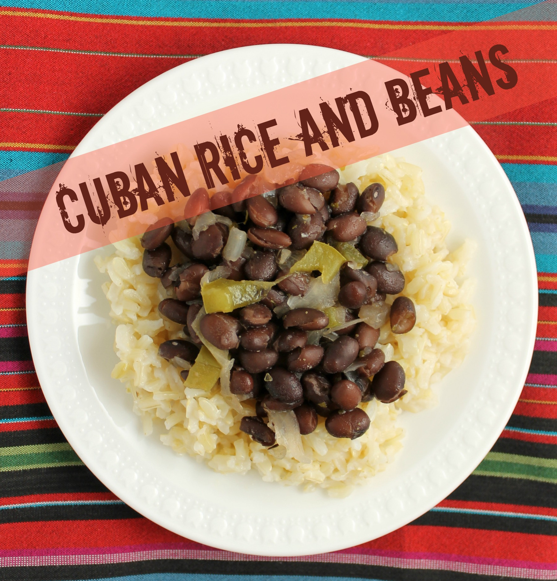 Cuban Rice And Beans
 Cuban Rice and Beans