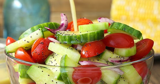 Cucumber And Tomato Salad
 Cucumber Tomato Salad With Video