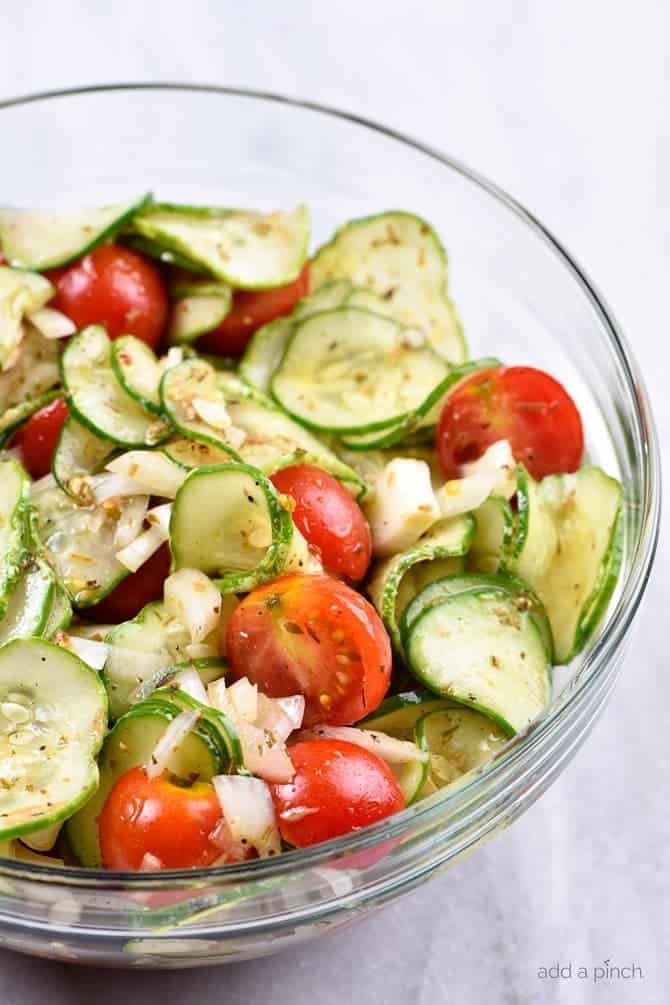 Cucumber And Tomato Salad
 Cucumber and Tomato Salad Recipe Add a Pinch