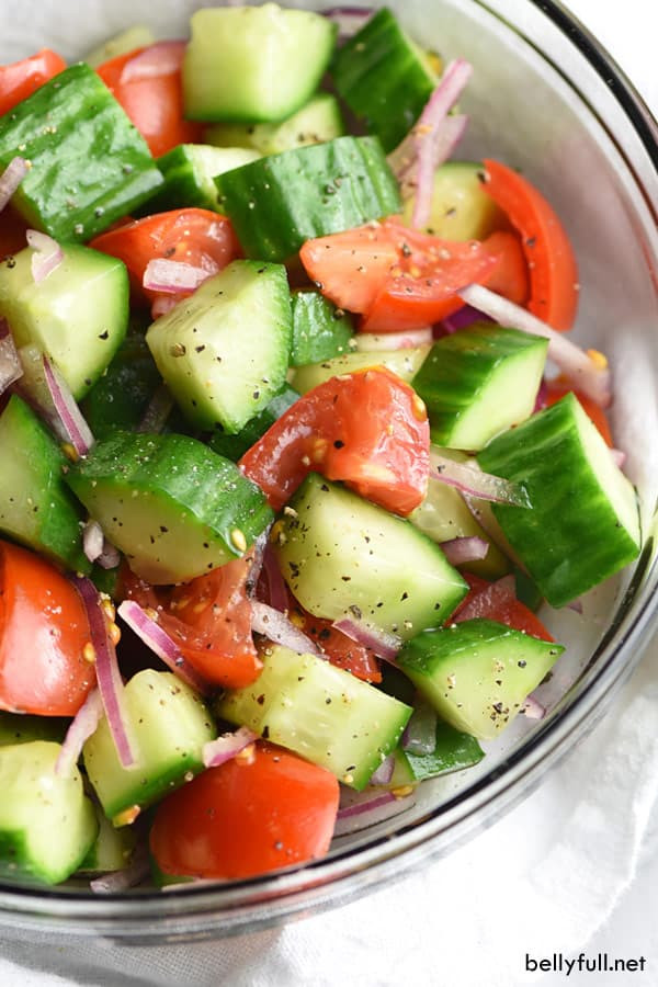 Cucumber And Tomato Salad
 Cucumber Tomato Salad