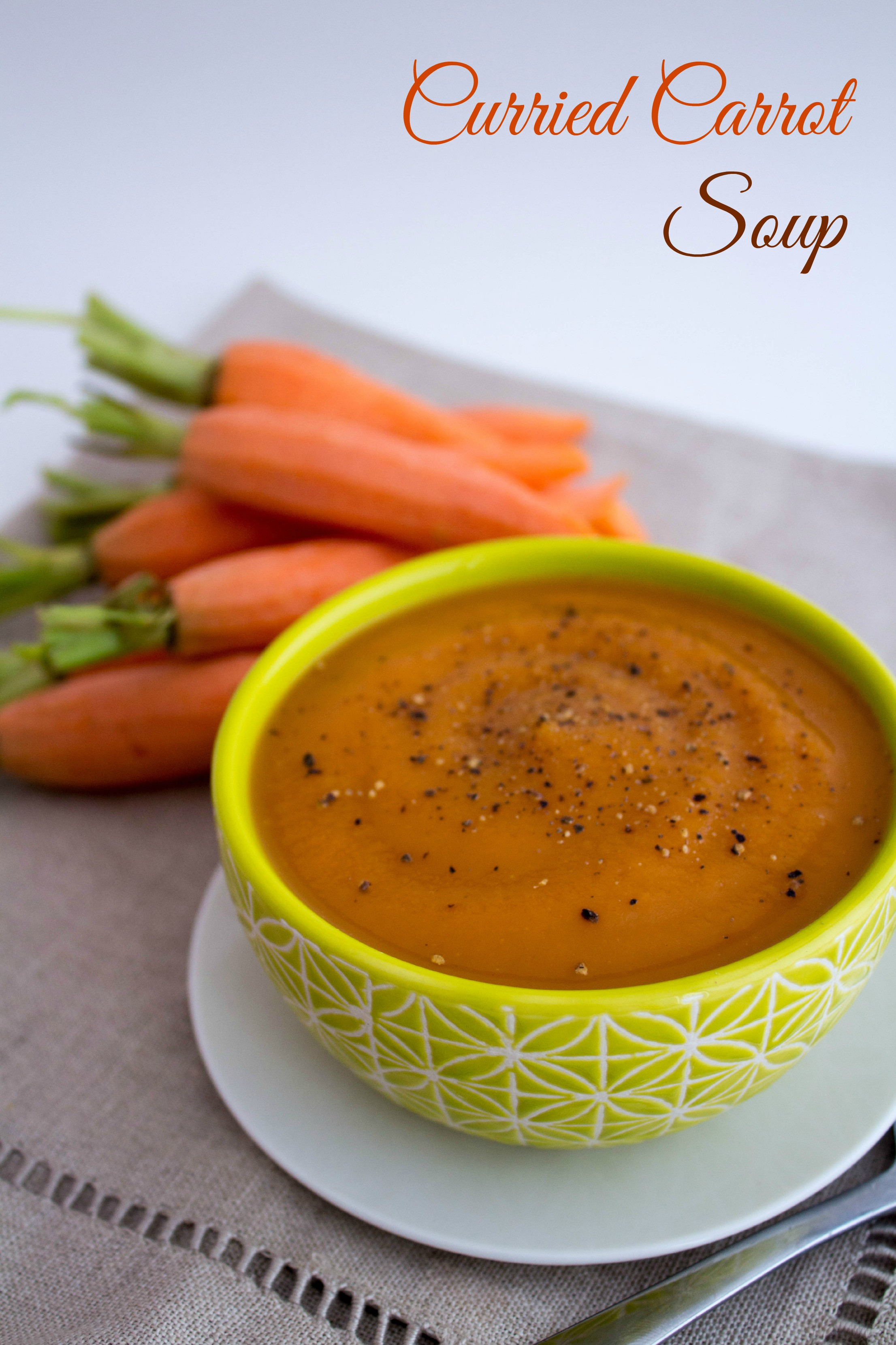 Curried Carrot Soup
 Curried Carrot Soup