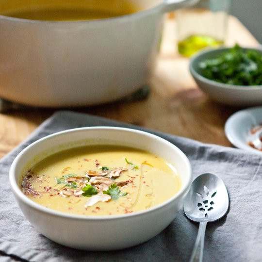 Curried Cauliflower Soup
 Creamy Curried Cauliflower Soup