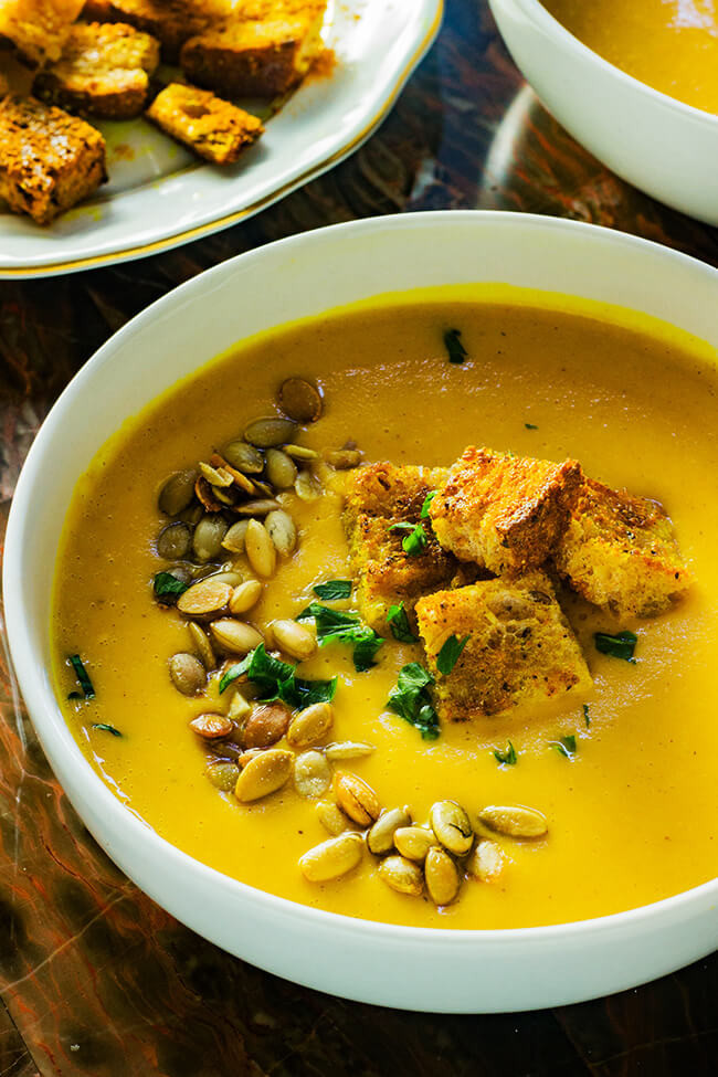 Curry Butternut Squash Soup
 Creamy Curry Butternut Squash Soup Cooking Maniac