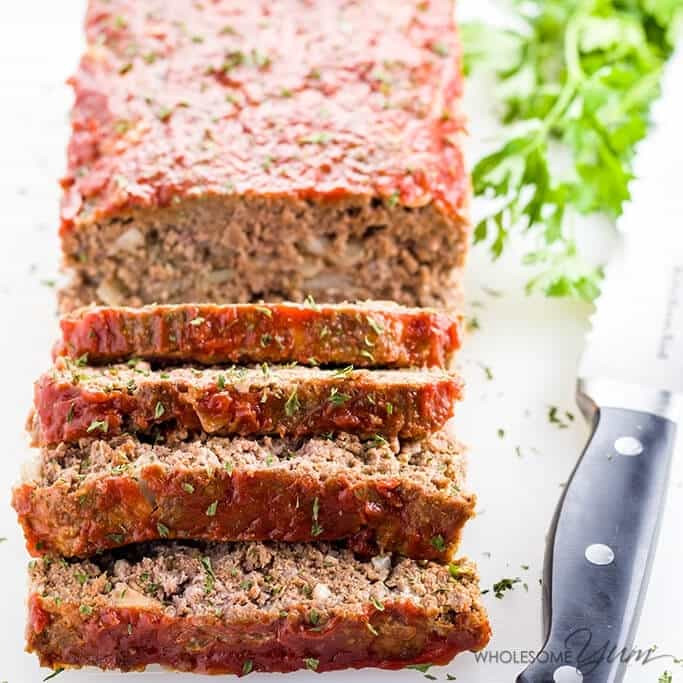 Dairy Free Keto Recipes
 Paleo Keto Low Carb Meatloaf Recipe VIDEO