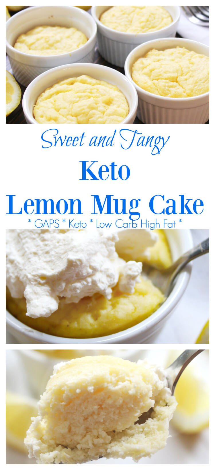 Dairy Free Keto Recipes
 Keto Lemon Mug Cake Recipe GAPS & Dairy Free Option