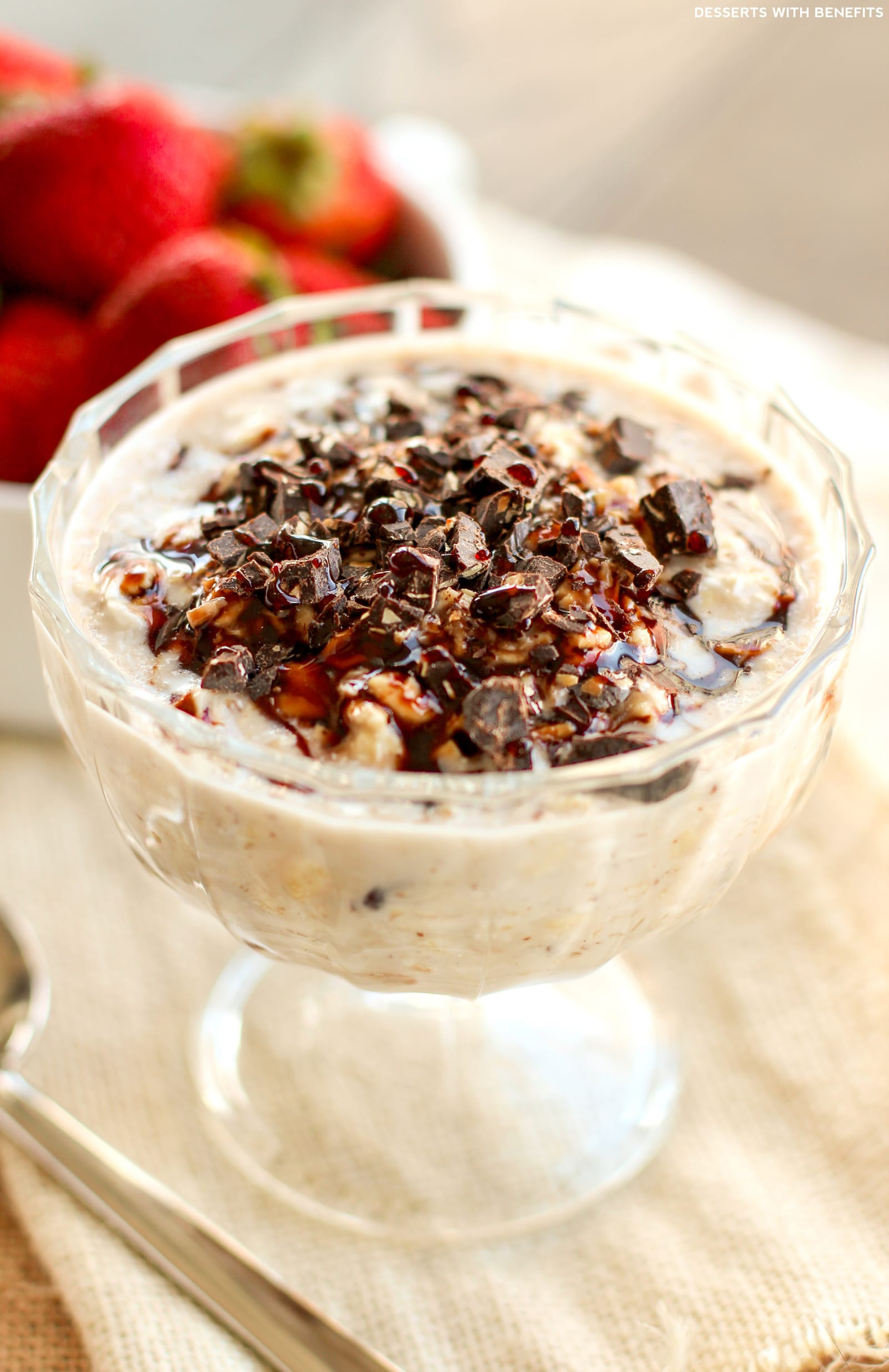 Dairy Free Overnight Oats
 Healthy Samoas Overnight Dessert Oats Recipe