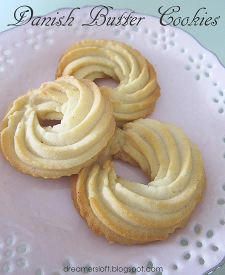 Danish Butter Cookies Recipe
 DreamersLoft Danish Butter Cookies
