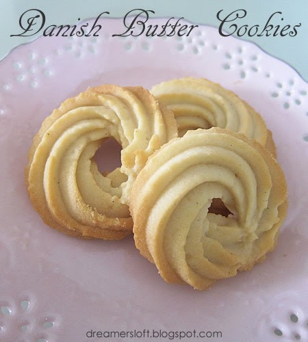 Danish Butter Cookies Recipe
 DreamersLoft Danish Butter Cookies