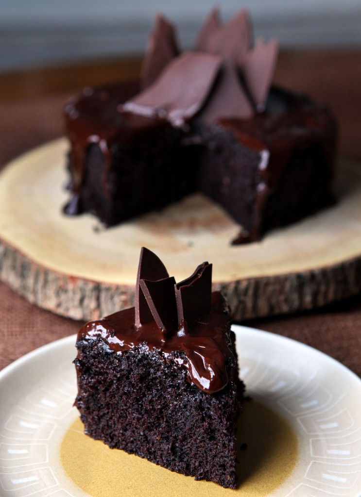 Dark Chocolate Cake Recipe
 Red Wine Dark Chocolate Cake For Two