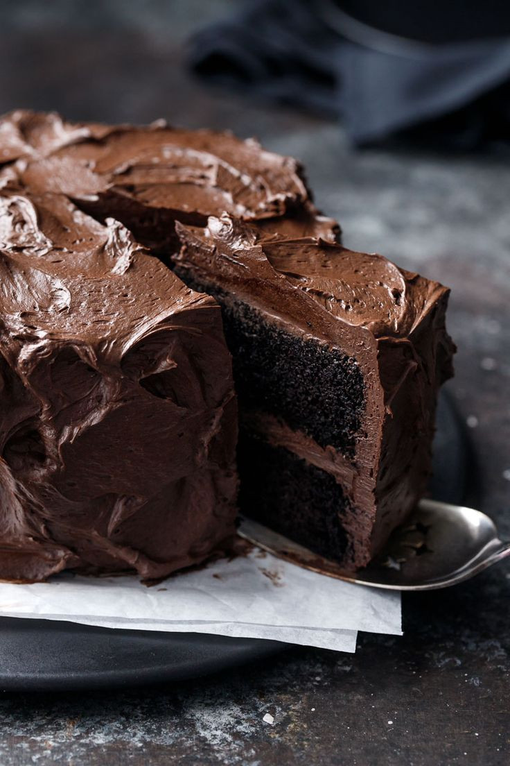 Dark Chocolate Cake Recipe
 1615 best CAKES CHOCOLATE 2 images on Pinterest