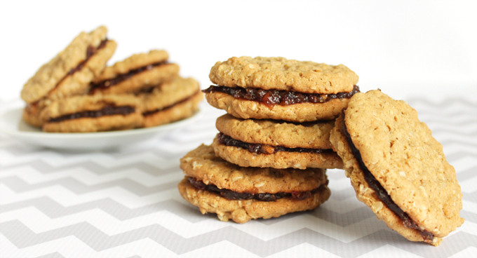 Date Filled Cookies
 Date Filled Oatmeal Sandwich Cookies