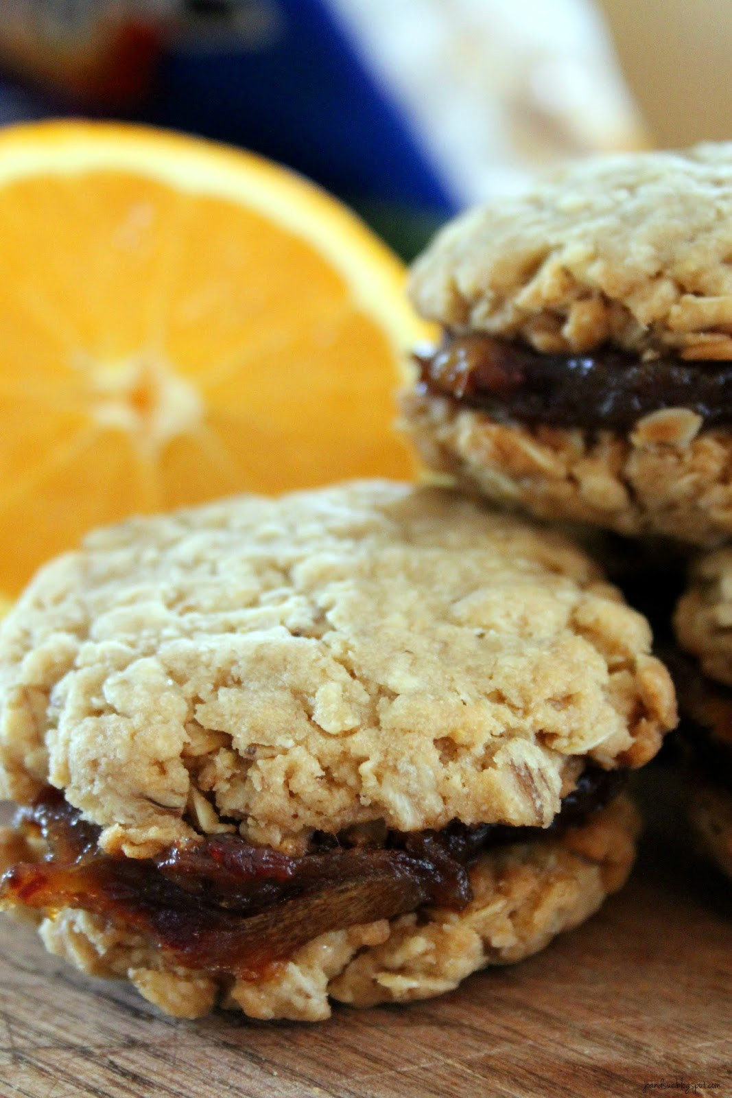 Date Filled Cookies
 Jo and Sue Old Fashioned Date Filled Oatmeal Cookies