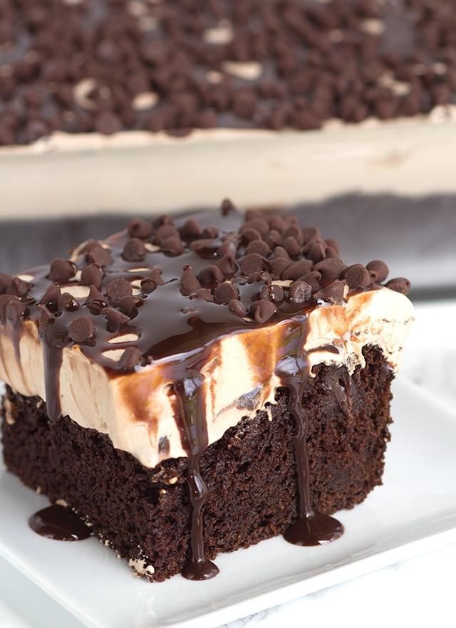 Death By Chocolate Poke Cake
 Spoonsfull Love The Best CHOCOLATE POKE CAKE
