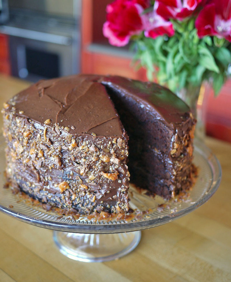 Dense Chocolate Cake Recipe
 Rich Chocolate Buttermilk Layer Cake Recipe Food Charmer