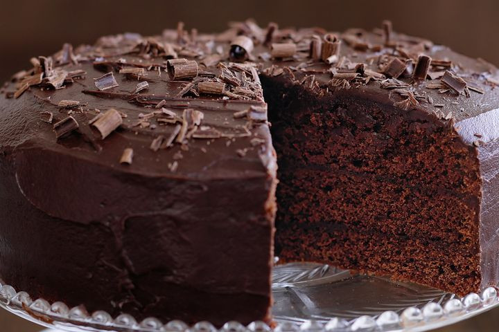 Dense Chocolate Cake Recipe
 Rich chocolate fudge cake