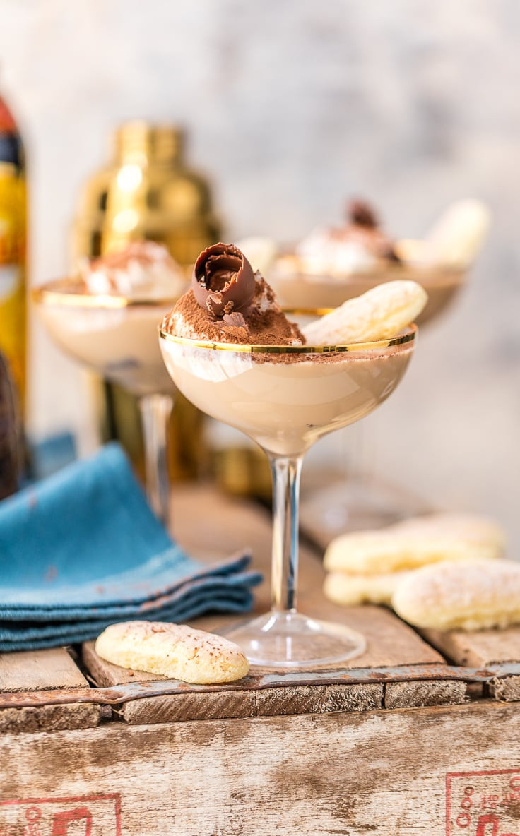 Dessert And Drinks
 Tiramisu Martini The Cookie Rookie