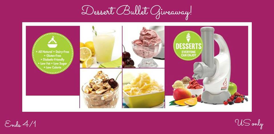 Dessert Bullet Review
 Dessert Bullet Giveaway Powered By Mom