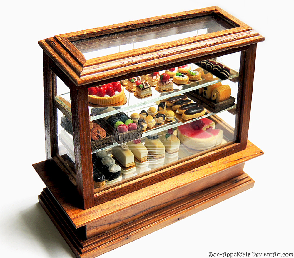 Dessert Display Case
 1 12 Pastry Display Case by Bon AppetEats on DeviantArt