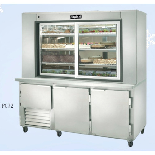 Dessert Display Case
 Leader PC72 72" Dessert Display Case with Refrigerated