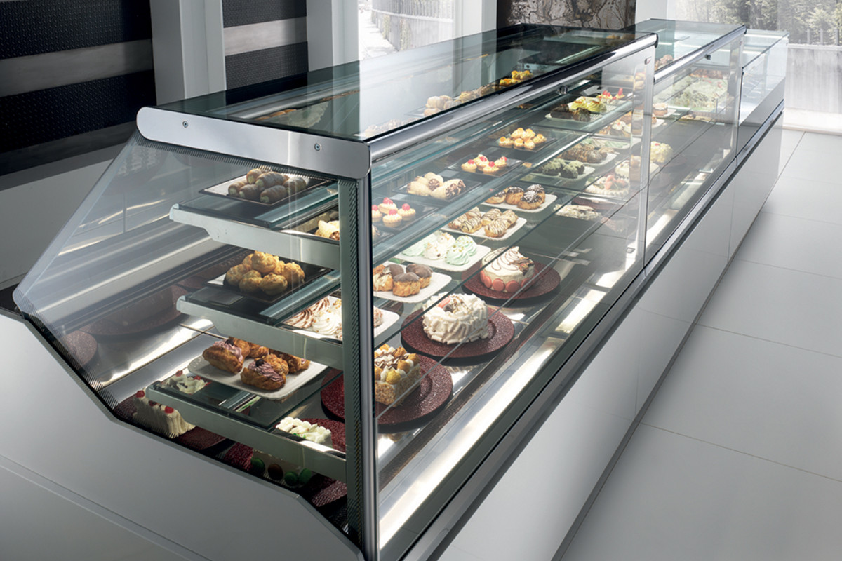 Dessert Display Case
 Refrigerated Pastry Display Cases for Deli Sushi Meat