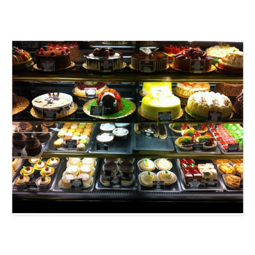 Dessert Display Case
 Dessert Display Case Postcard