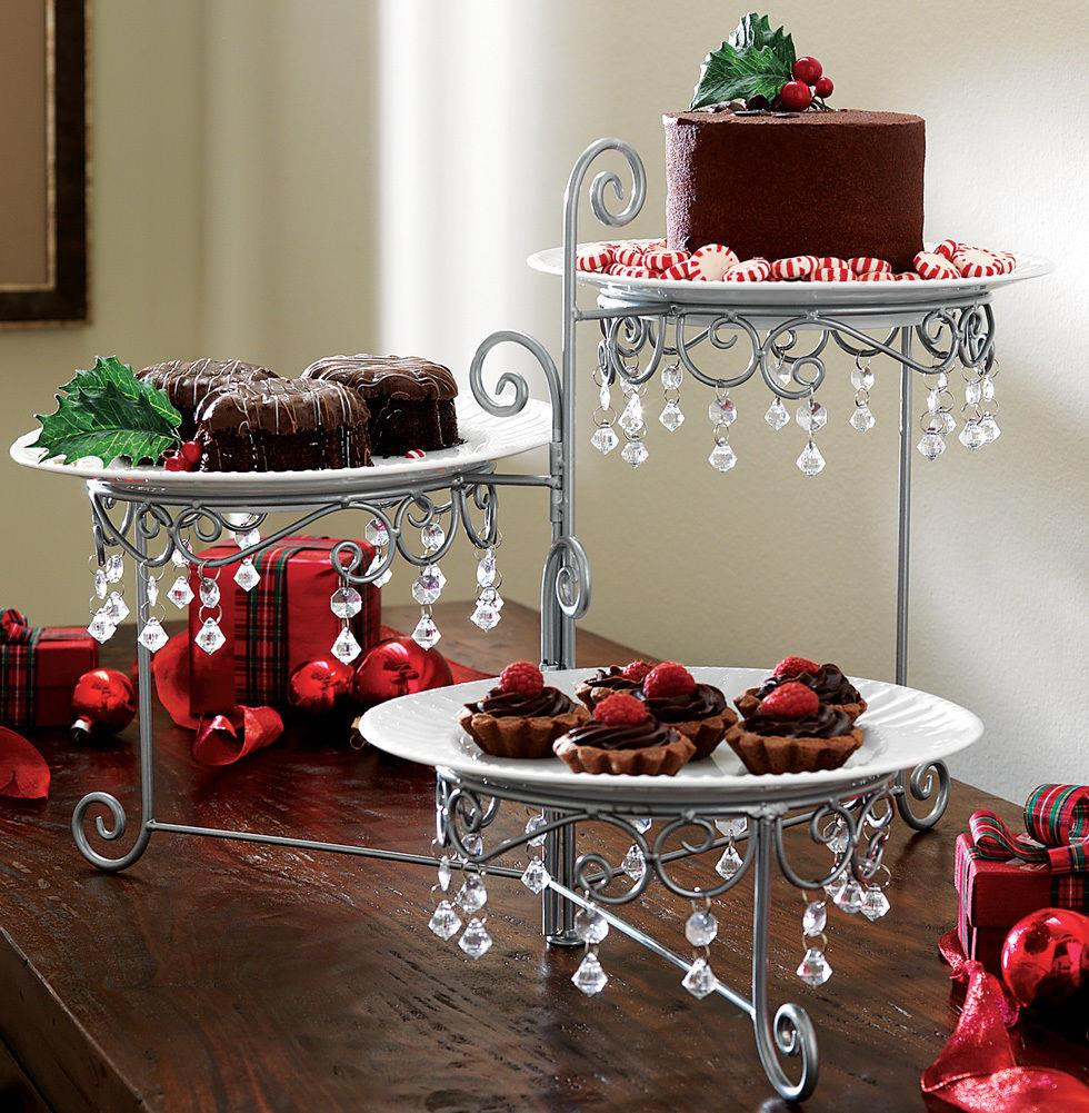 Dessert Display Stands
 3 Tier Chandelier Buffet Display Stand Dessert Cake Plate