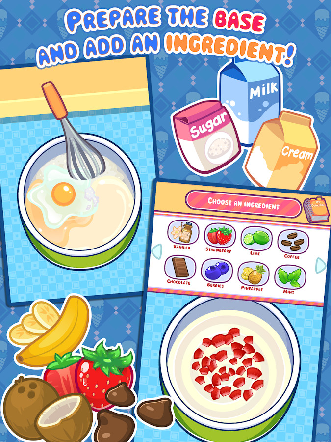 Dessert Making Games
 My Ice Cream Maker Frozen Dessert Making Game Android