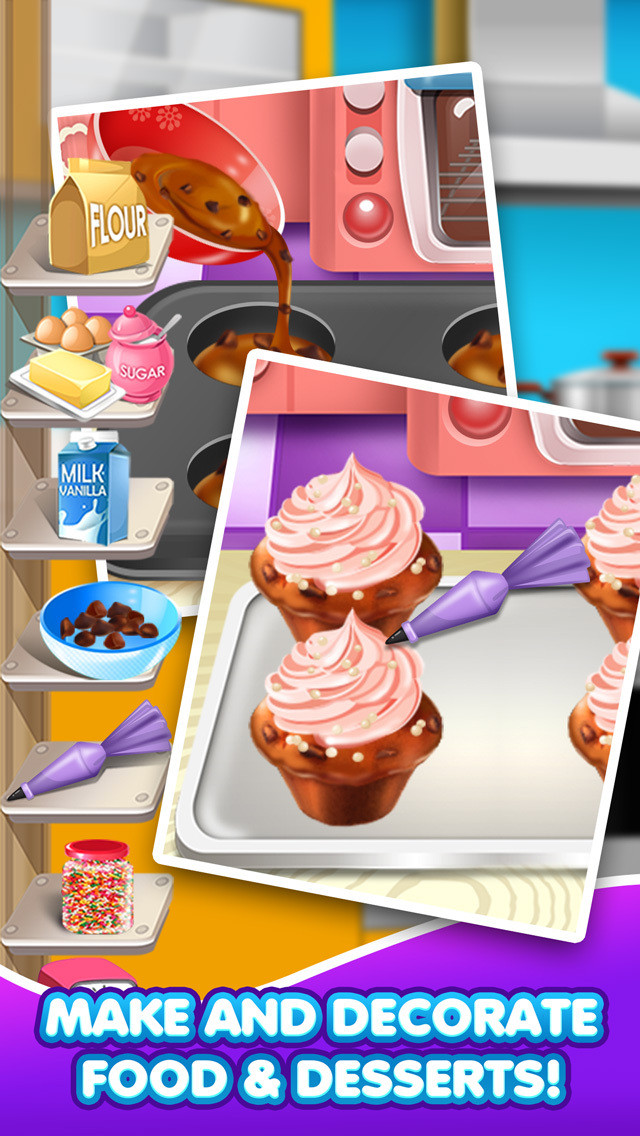 Dessert Making Games
 App Shopper Crazy Dessert Food Maker Salon School Lunch