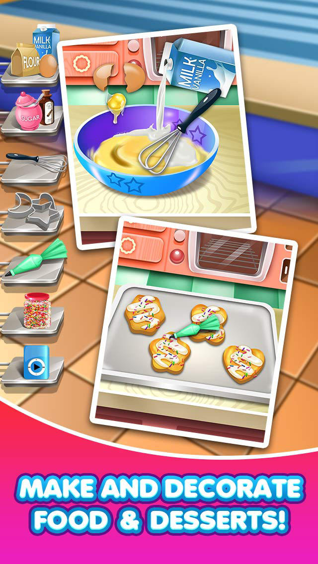 Dessert Making Games
 App Shopper Dina s Food Lunch Maker Salon Dessert Cake