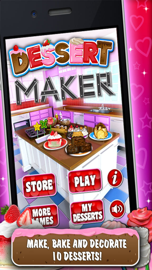 Dessert Making Games
 App Shopper Dessert Maker Games Make & Bake Desserts