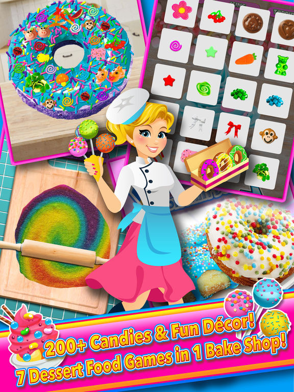 Dessert Making Games
 App Shopper Candy Dessert Bakery Shop Make & Cook Games