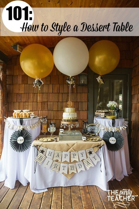 Dessert The Song
 Dessert Tables 101 How to Arrange Your Treats