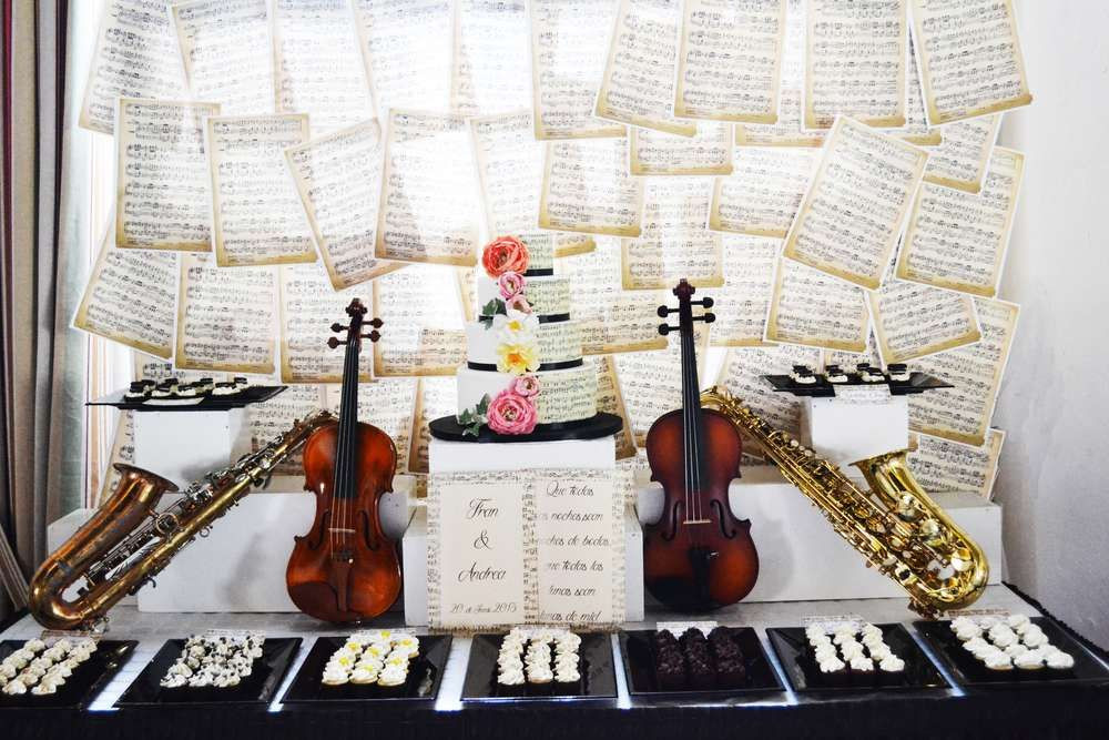 Dessert The Song
 Music Instruments Wedding Party Ideas