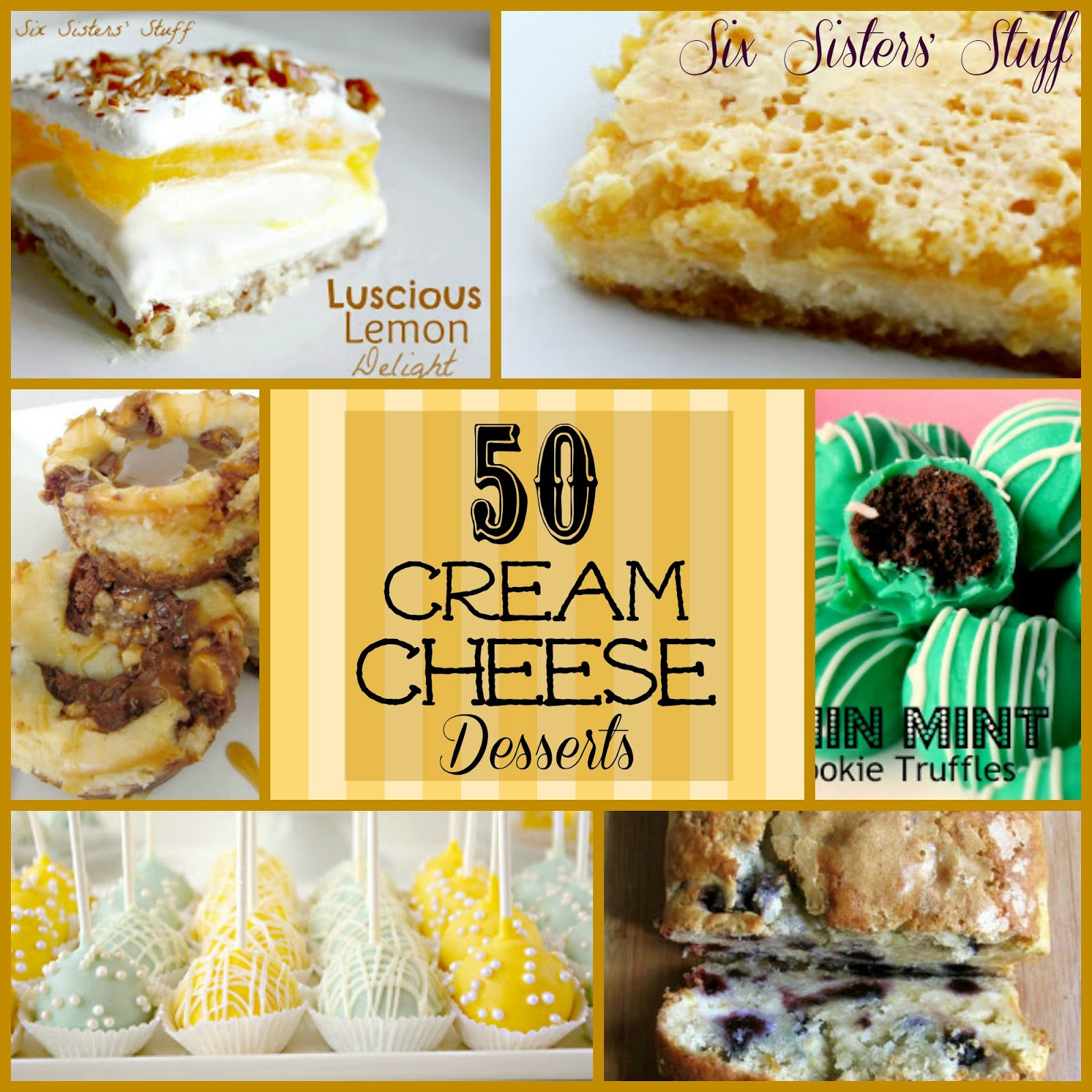 Dessert With Cream Cheese
 50 Cream Cheese Desserts