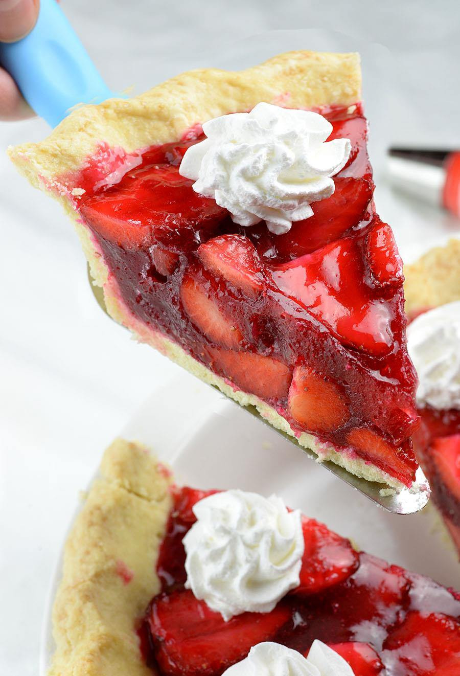 Dessert With Strawberries
 Fresh Strawberry Pie