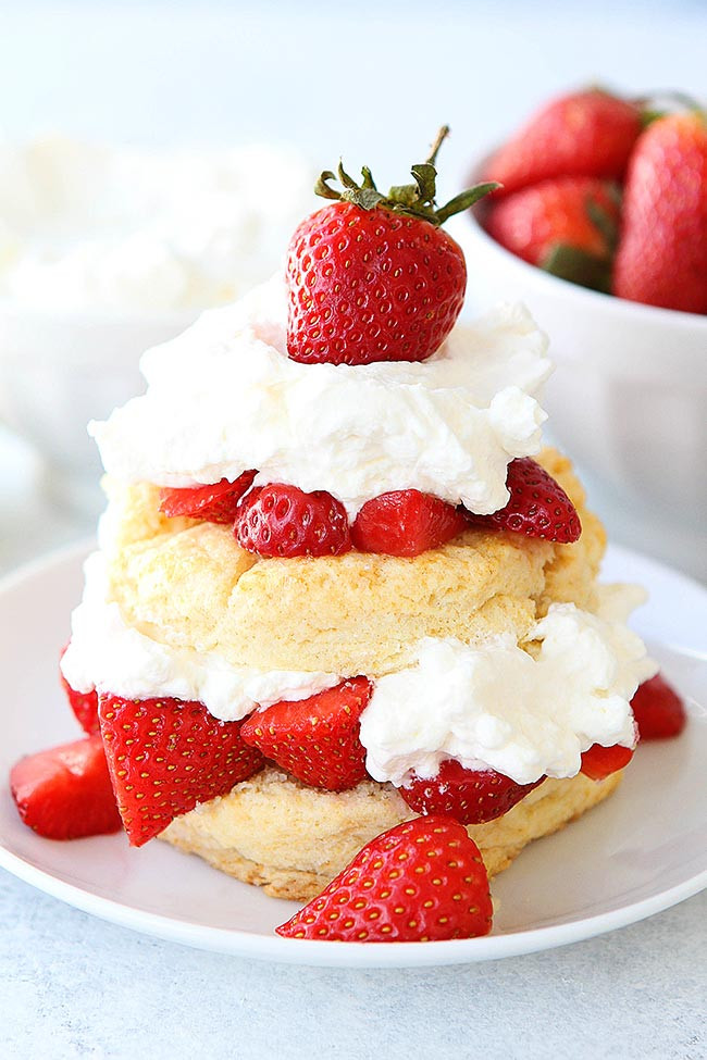 Dessert With Strawberries
 Strawberry Shortcake Recipe