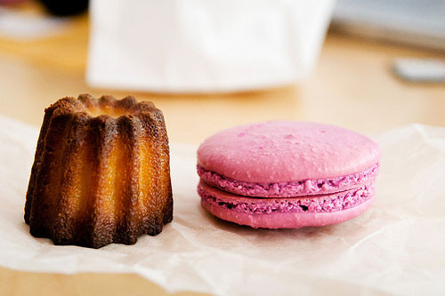 Desserts By Michael Allen
 A Very Sweet Morning Macaron and Canelé from Desserts by