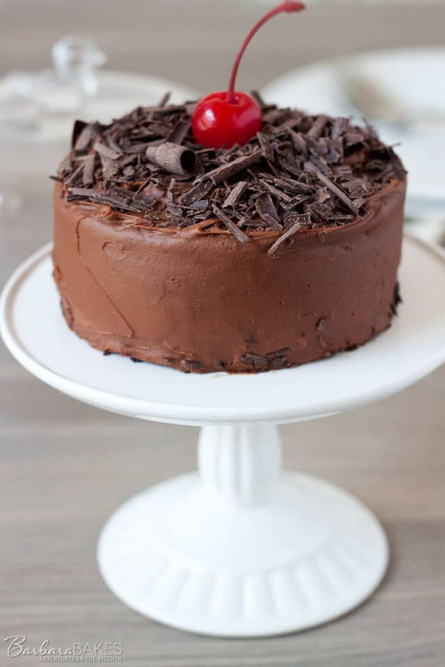 Desserts For 2
 Cherry Chocolate Cake for Two Barbara Bakes™