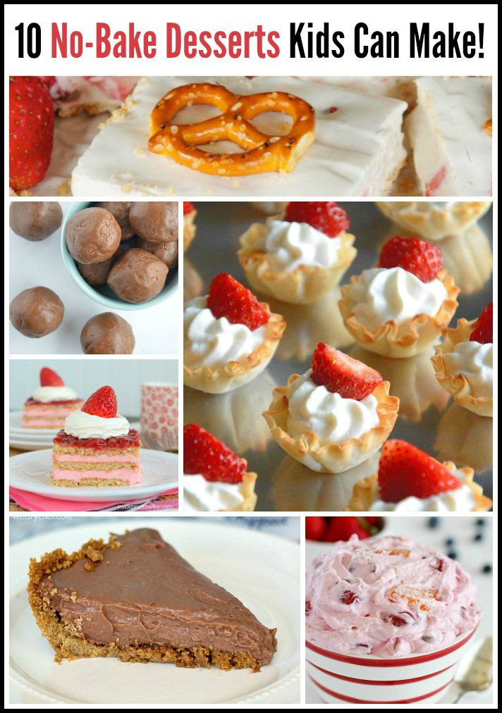 Desserts For Kids To Make
 10 best images about kid craft ideas on Pinterest