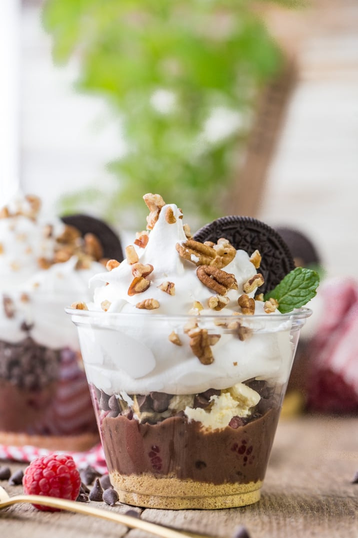 Desserts For One
 Individual 7 Layer Dessert Dip Cups