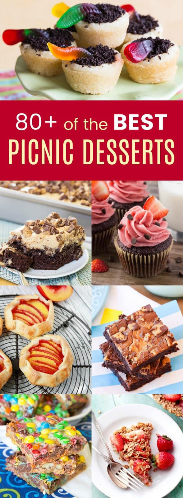 Desserts For Picnic
 Over 80 Recipes for Picnic Desserts Cupcakes & Kale Chips