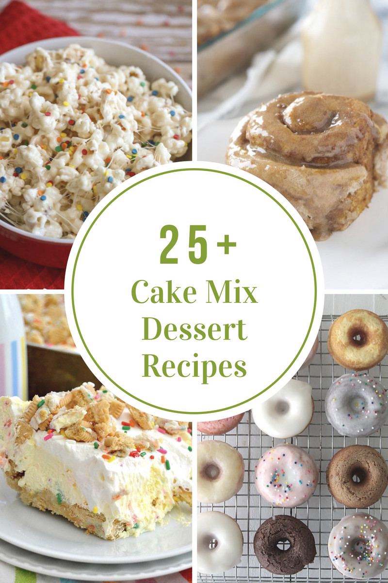 Desserts Using Cake Mix
 Cake Mix Dessert Recipes The Idea Room