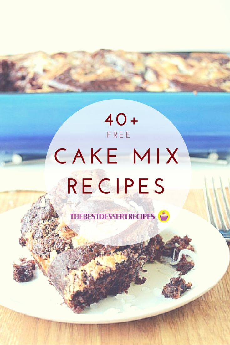 Desserts Using Cake Mix
 Chocolate cake mix recipes vanilla cake mix recipes cake