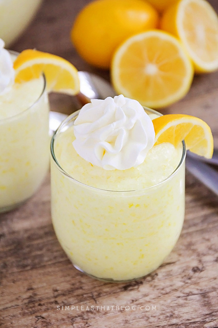 Desserts With Lemon
 Lemon Fluff Dessert