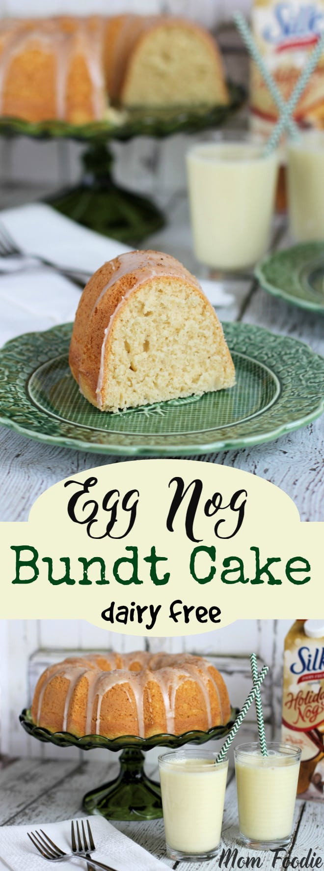 Desserts Without Dairy
 Eggnog Bundt Cake Recipe