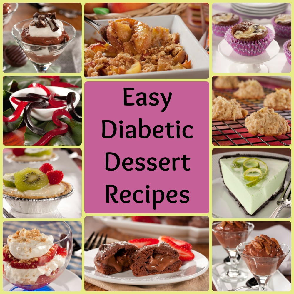 Diabetes Recipes Desserts
 32 Easy Diabetic Dessert Recipes