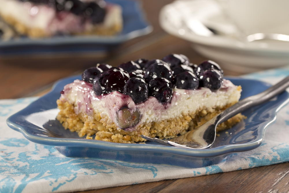 Diabetic Dessert Recipes
 Blueberry Cheesecake Bars