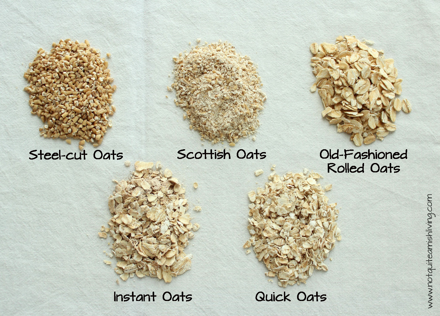 Difference Between Rolled Oats And Quick Oats
 Oats What s The Difference